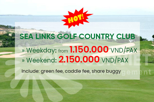 Bảng giá sân Golf: Sea Links Golf Country Club